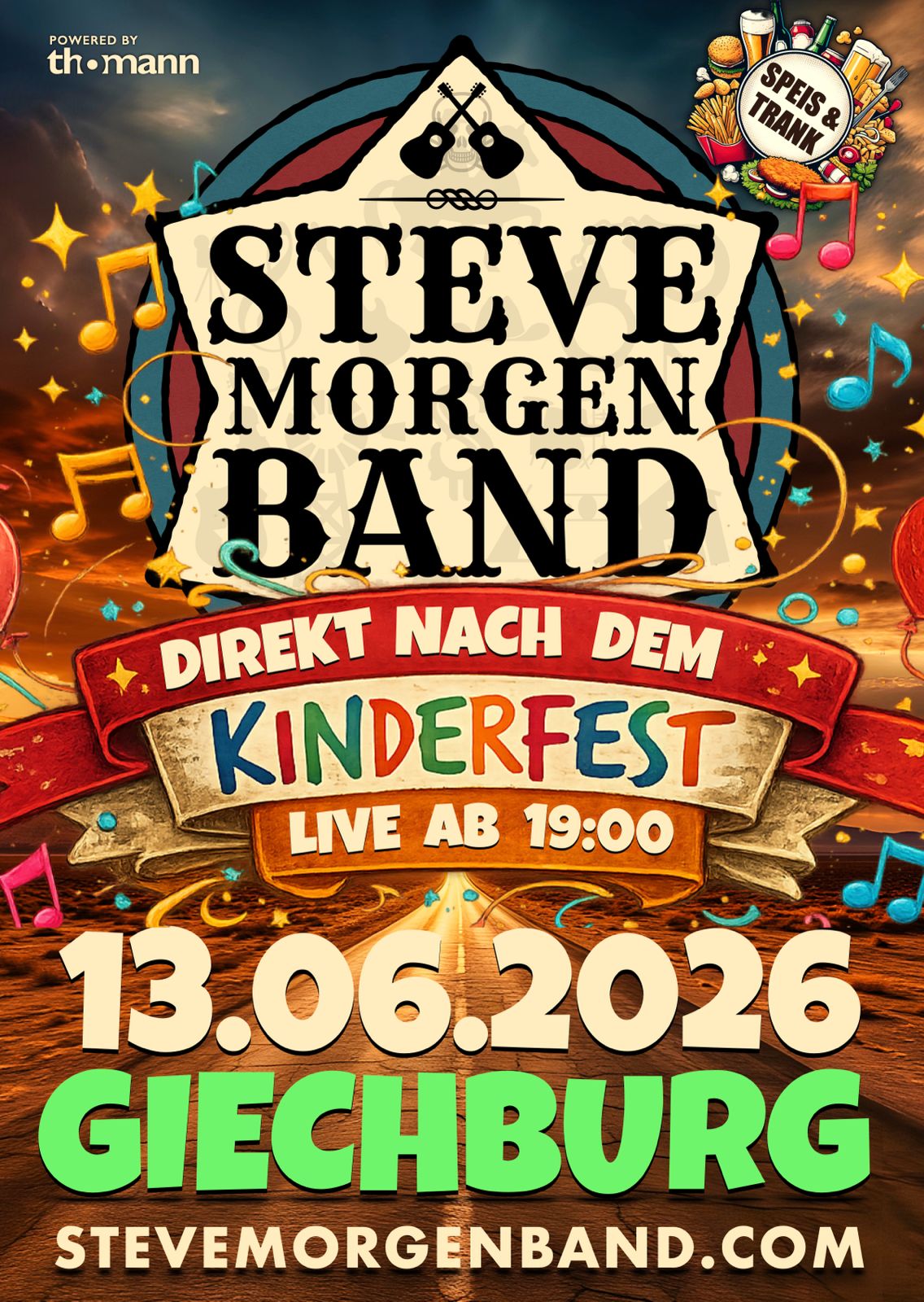 13-06-2026 Steve borgen bandd